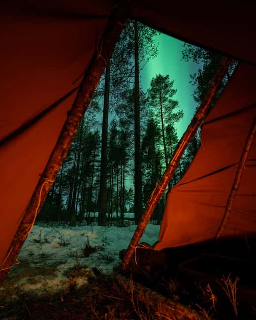 Luleå: Sami Culture, Reindeer, and Northern Lights Tour - Inside the Sami Lavvu by the Fire