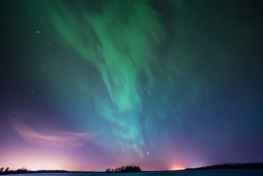 Luleå: Snowmobile Adventures & Northern Lights Hunt - Leaving Luleå for Mörön