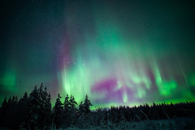 Night Snowshoeing Adventure under the Northern Lights - Equipment, clothing, and the cold