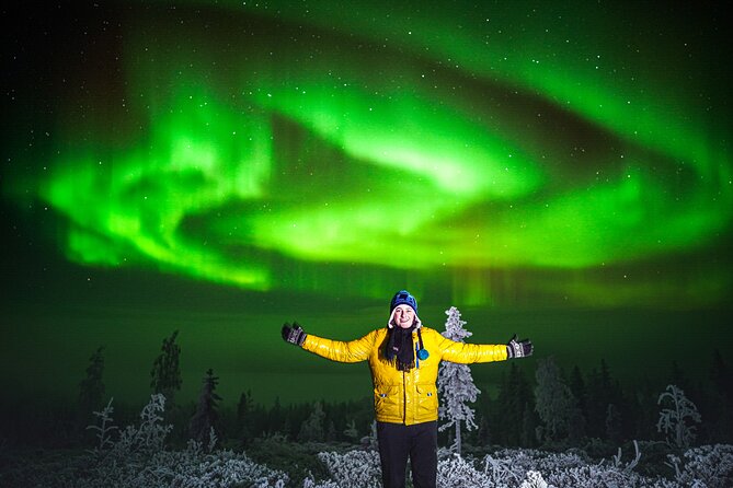 Night Snowshoeing Adventure under the Northern Lights - Getting there from central Rovaniemi