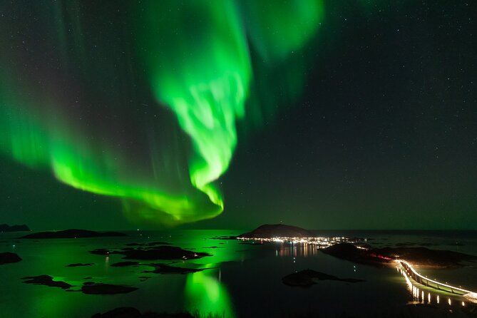 Northern Lights Adventure - Leaving Tromsø in a Mercedes Vito 4x4
