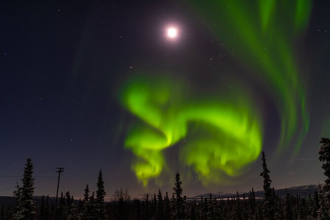 Northern Lights Adventure of a Liftetime from Anchorage - Leaving Anchorage for darker skies