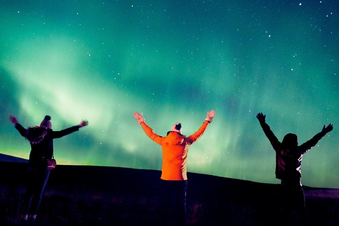 Northern Lights Bus Tour from Reykjavik with Hot Chocolate - Thingvellir after dark