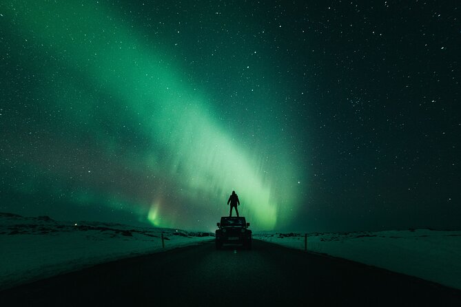 Northern Lights Chase - Small group experience - A premium vehicle with a group limit of 28