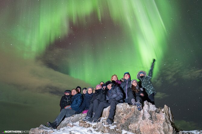 Northern Lights Chase with Photography from Tromsø - Finding a dark spot in difficult weather