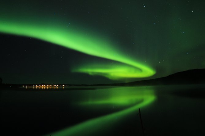 Northern lights hunting with car - Chasing clear skies after dark