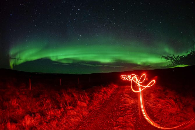 Northern lights hunting with plan G - A private northern lights hunt from Reykjavik