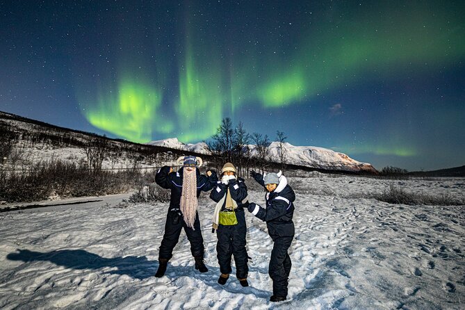 Northern Lights Minibus with Photos Dinner Warm suits - Is $235.71 per person good value?