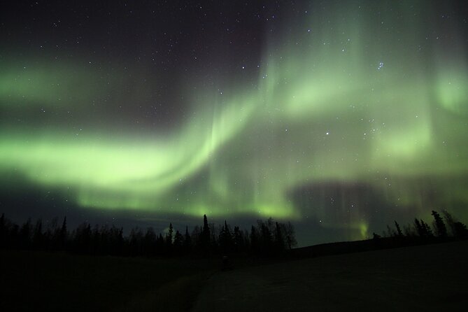 Northern Lights Murphy Dome Viewing in Fairbanks - Waiting for the aurora in a Fairbanks winter