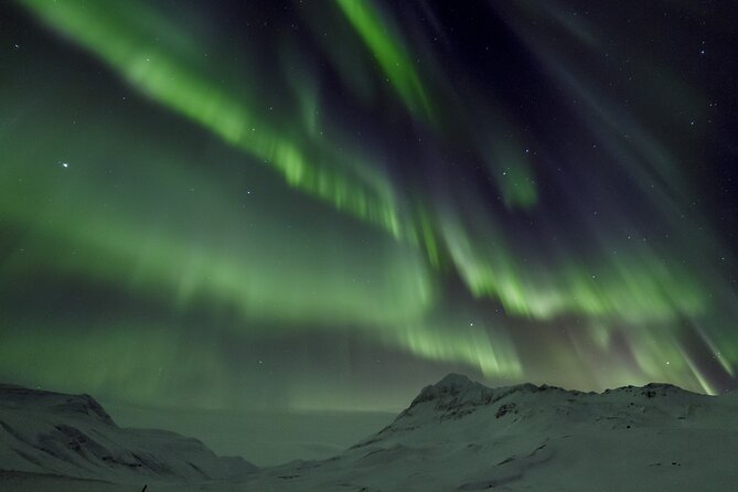 Northern Lights Photography from Akureyri - Leaving Akureyri after dark