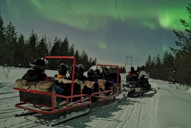 Northern Lights Sledge Ride in Levi - Chasing the Northern Lights without a promise