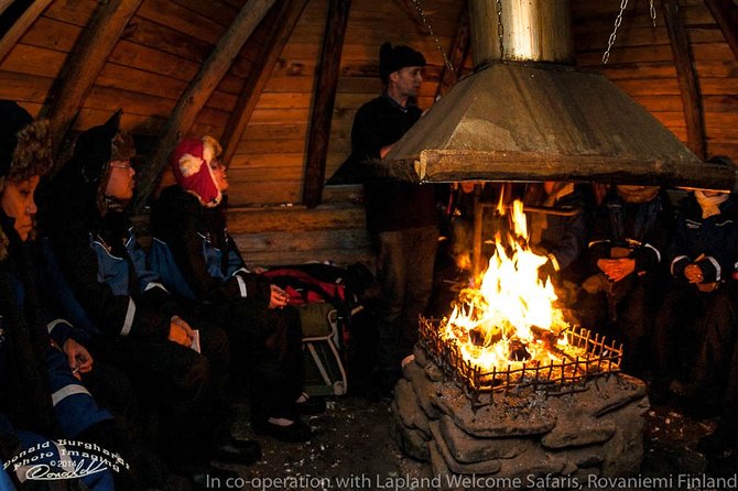 Northern Lights Snowmobile Driving Safari in Kemi - Barbecue, lunch, coffee, and a warm pause