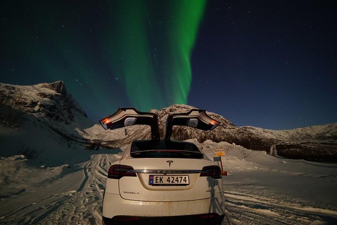 Northern lights - TeslaX Ecofriendly Car - My verdict on the Tromsø Tesla aurora tour