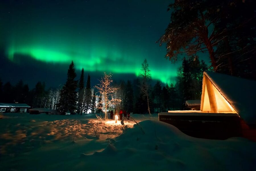 Northern Lights Tour in Atmospheric Cottage - Winter clothing and comfort
