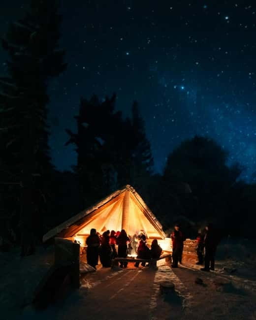 Northern Lights Tour Sleigh Ride - Watching for the Northern Lights