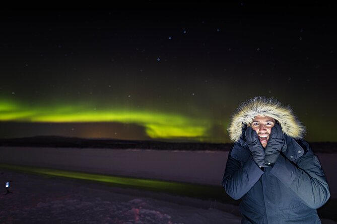 Northern Lights Tour with BBQ and Drinks - The first stop: fire, food, and a Finnish night