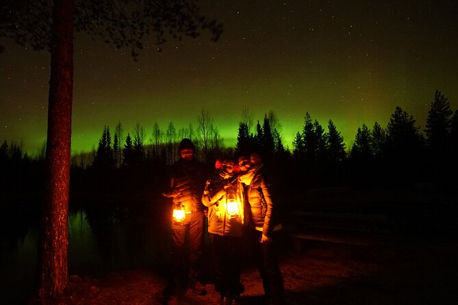 Northern Lights Trip to a Magical Place in Lapland - When the aurora finally appears