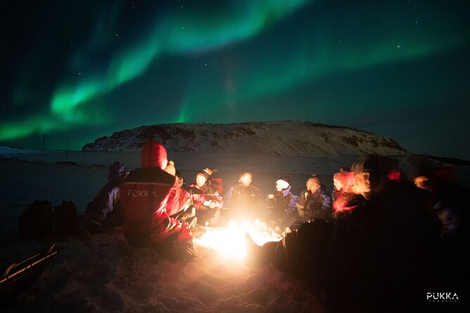 Northern Lights x Mini Bus Chase - Leaving Tromsø at 6 pm