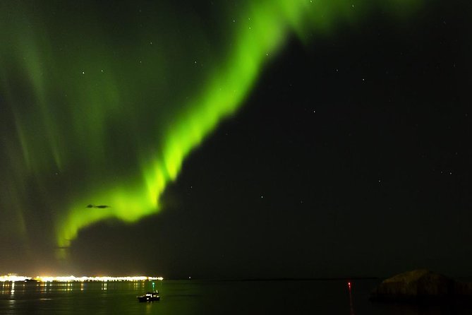 Northern Lights Yacht Cruise - Leaving the Old Harbour and passing Harpa