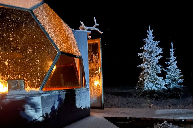 PRIVATE Glass Igloo Dinner Under Northern Lights - A three-hour Arctic evening from Rovaniemi