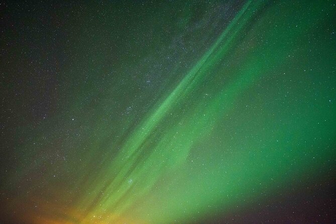 Private Northern Lights Tour - Champagne & Chocolates Aurora Hunt - Leaving Reykjavik behind after dark