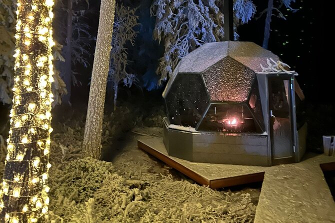 PRIVATE Party dinner in a Glass Igloo Under Northern Lights - How realistic is the Northern Lights promise?