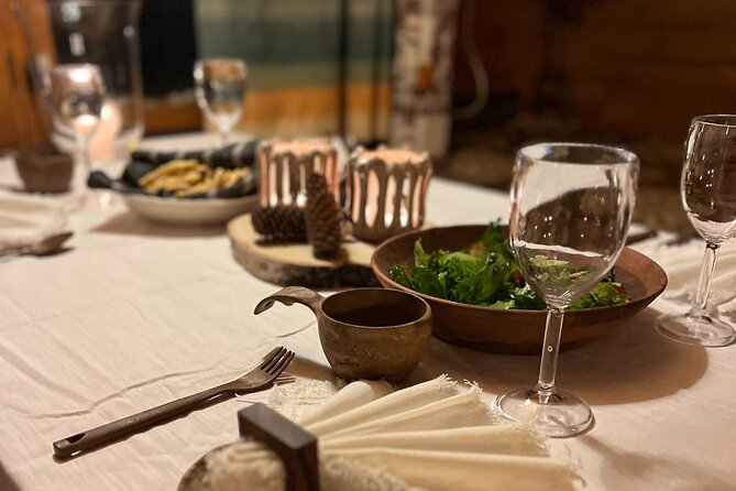 Private Traditional Sauna, Ice Dip and Dinner in the Wilderness - Watching for the Northern Lights
