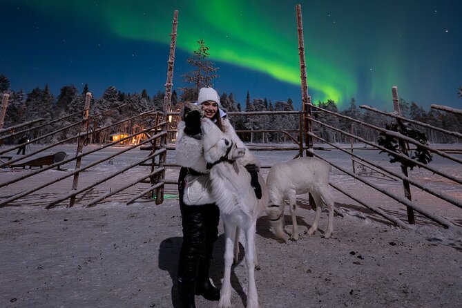 Ranua Lupland Aurora Activity Park – After Dark Adventure - A winter night at Lupland’s private pond