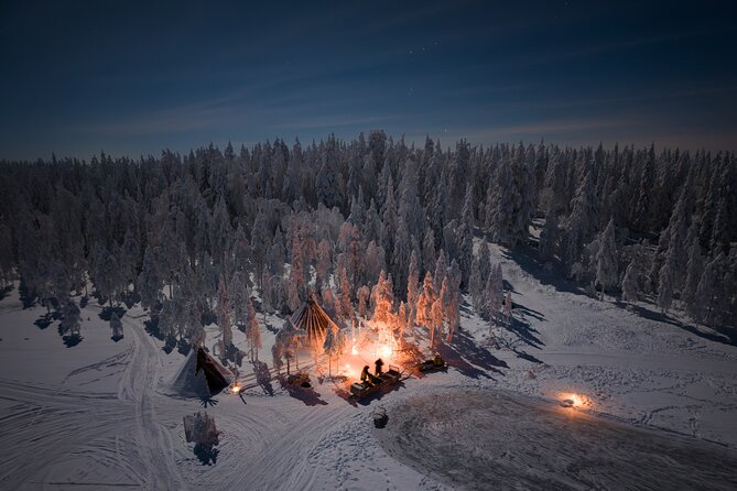 Ranua Lupland Aurora Activity Park – After Dark Adventure - Sauna and the icy plunge