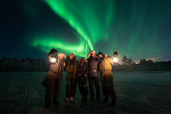 Ranua Lupland Aurora Activity Park – After Dark Adventure - Ice skating and sledding while you wait