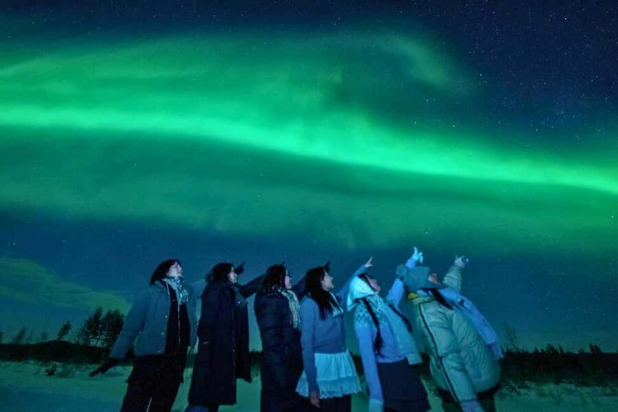Rovaniemi:%100 Money Back Guarantee Northern Lights Hunting - How the eight-hour itinerary unfolds