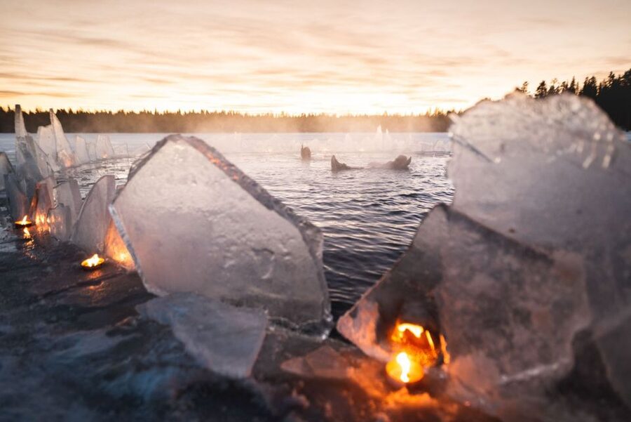 Rovaniemi: Arctic Ice Floating and Northern Lights Tour - Key points at a glance