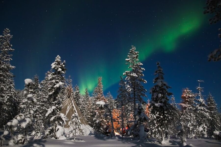 Rovaniemi: Aurora Borealis and Picnic - Stories, jokes, and practical cold-weather help