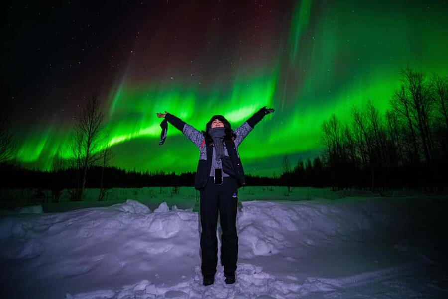 Rovaniemi: Aurora Hunt - Free Photos, 100% Guaranteed Refund - What happens at the viewing stops