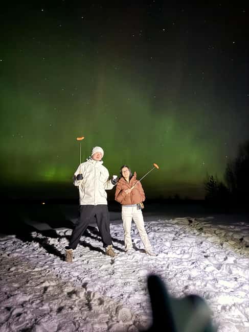 Rovaniemi: Aurora hunting and a fireside BBQ experience - What $147 buys you