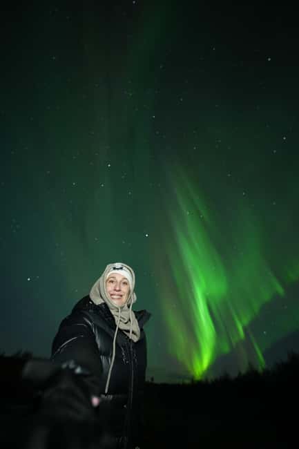 Rovaniemi: Coffee under Northern Lights & Professional Photo - Following Clouds Instead of a Fixed Route