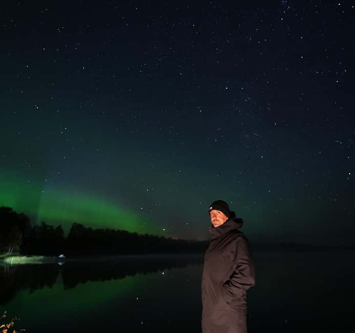 Rovaniemi: Coffee under Northern Lights & Professional Photo - Professional Aurora Photos Within 24 Hours
