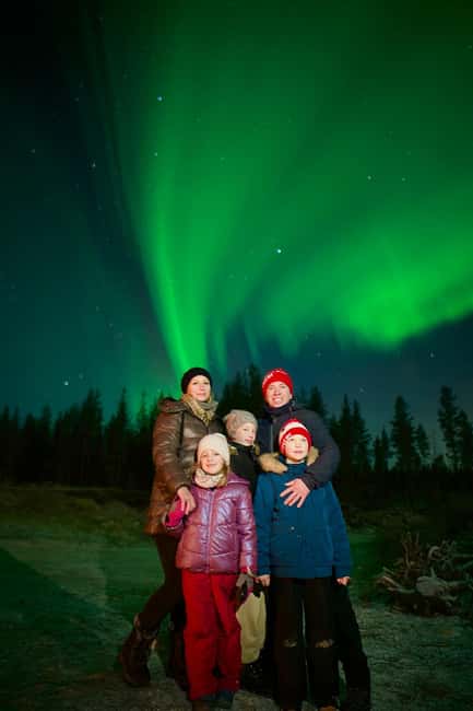 Rovaniemi: Family-Friendly Northern Lights Tour - What each viewing stop can offer