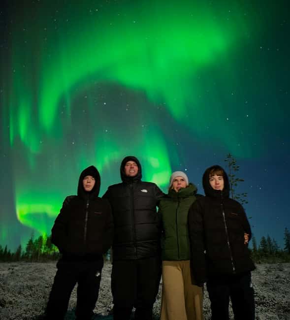 Rovaniemi: Family-Friendly Northern Lights Tour - How the two-hour search works