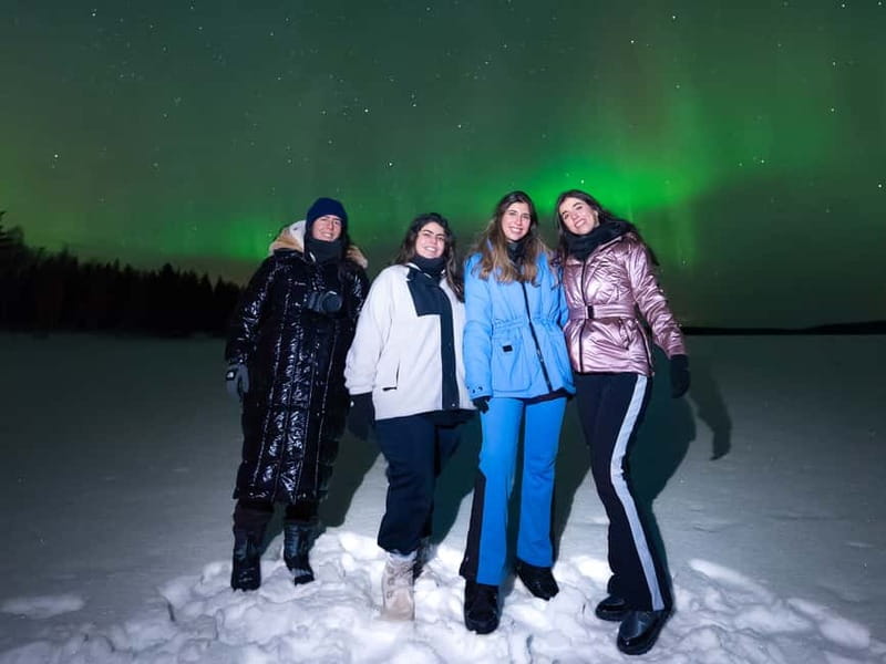 Rovaniemi: Genuine Aurora Hunting with Unlimited Pro Photos - Price and value at $206 per person