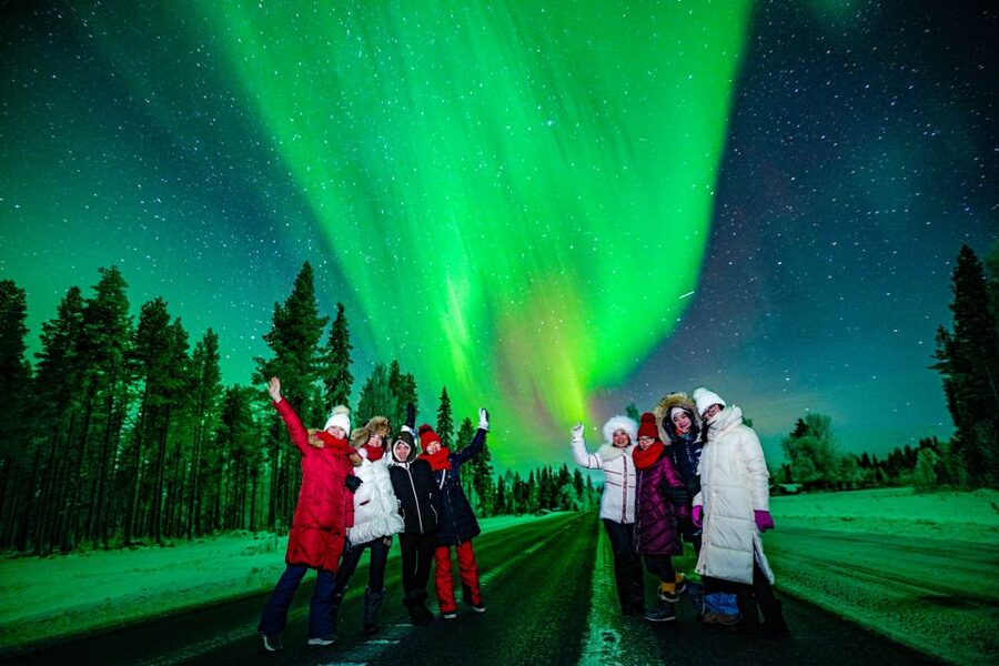 Rovaniemi: Guaranteed Northern Lights Hunting Adventure - The long drive through Arctic Finland