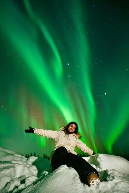 Rovaniemi: Guaranteed Northern Lights Tour - The Finnish and Swedish route