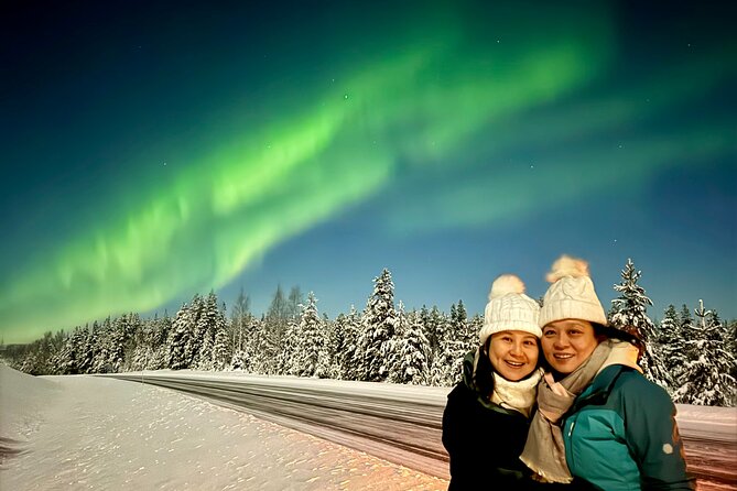 Rovaniemi: Northern Lights Group Tour - Guaranteed View - Choosing between the minivan and the bus
