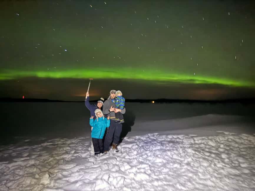 Rovaniemi:Northern Lights Hunt in Lapland Wilderness - What the $147 price really covers