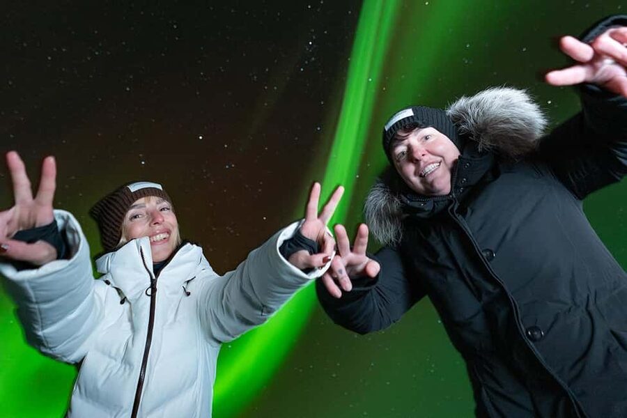 Rovaniemi: Northern Lights Hunting with Photo & Video - Pickup from Rovaniemi and the first route decision