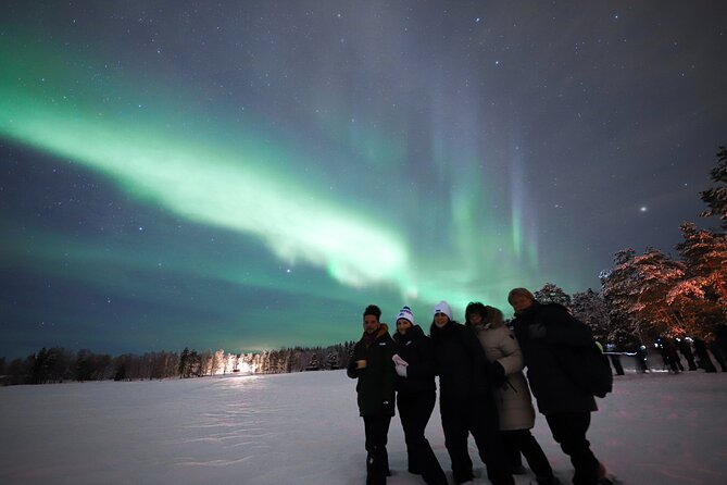 Rovaniemi: Northern Lights Pro Guaranteed - Unlimited Distance - How the route changes during the night