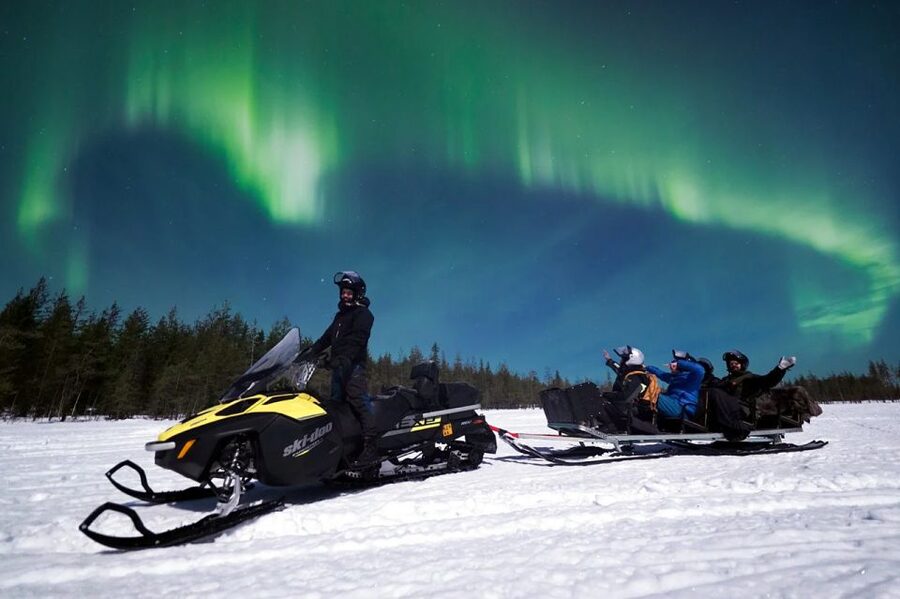 Rovaniemi: Northern Lights Sleigh Ride - A quiet Arctic outing, not just an Aurora gamble