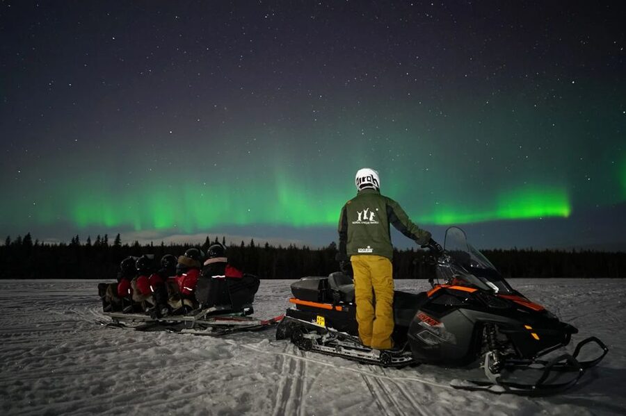 Rovaniemi: Northern Lights Sleigh Ride - The Northern Lights: beautiful, possible, never promised