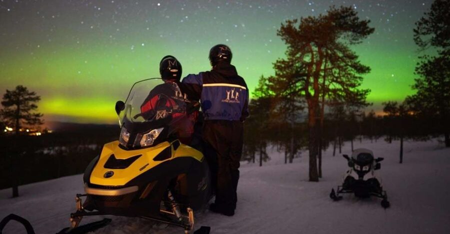 Rovaniemi: Northern Lights Snowmobile Hunt - What the one-hour snowmobile ride feels like