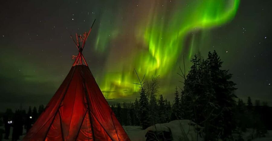 Rovaniemi: Northern Lights Tour at the Campfire - A quiet way to search for the Aurora